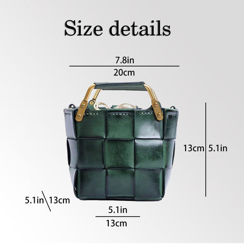 Walesli Handmade single-piece cowhide handbag, color can be customized