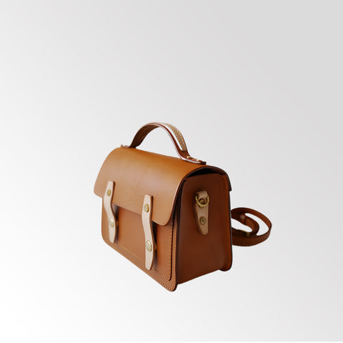 Walesli Handmade classic messenger bag Color can be customized