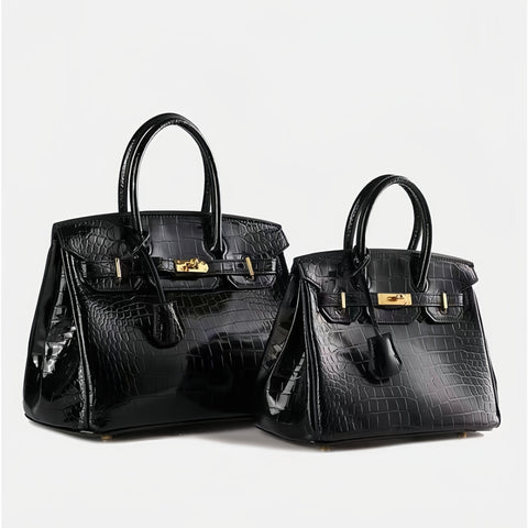Walesli Handmade Nile crocodile leather bag Color can be customized
