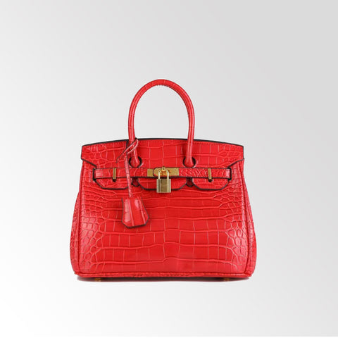 Walesli Handmade Nile crocodile leather bag Color can be customized