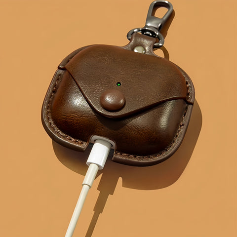 Walesli Handmade leather Bluetooth headphone box