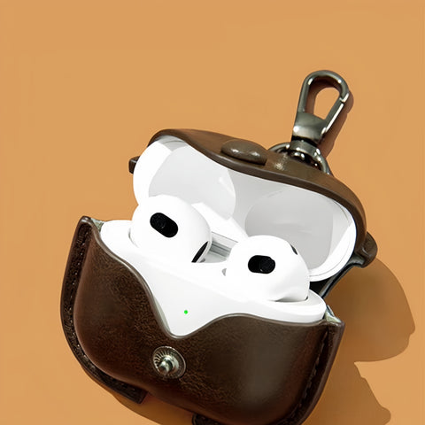 Walesli Handmade leather Bluetooth headphone box