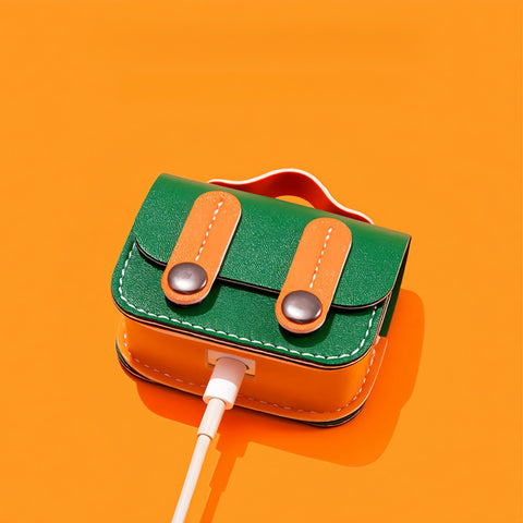 Walesli Handmade leather Bluetooth headphone box