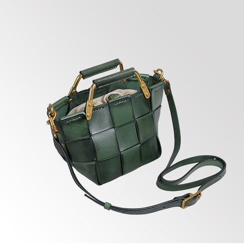 Walesli Handmade single-piece cowhide handbag, color can be customized