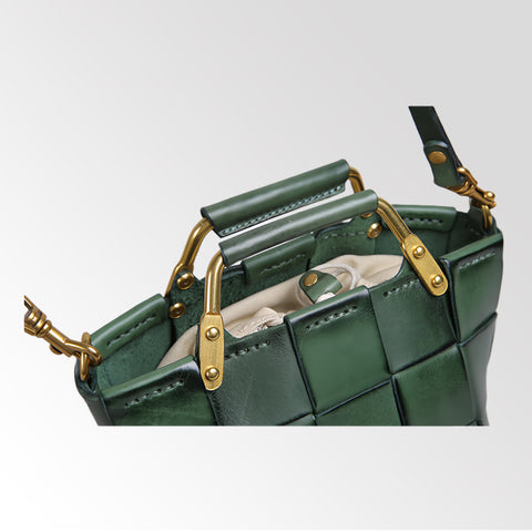 Walesli Handmade single-piece cowhide handbag, color can be customized