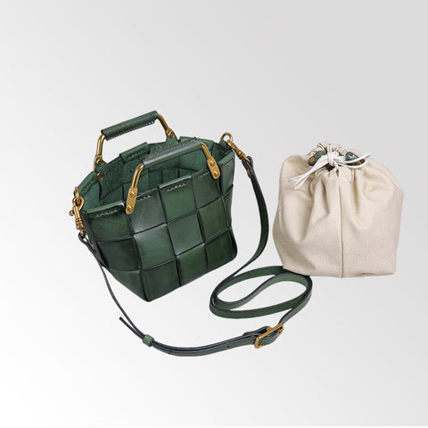 Walesli Handmade single-piece cowhide handbag, color can be customized