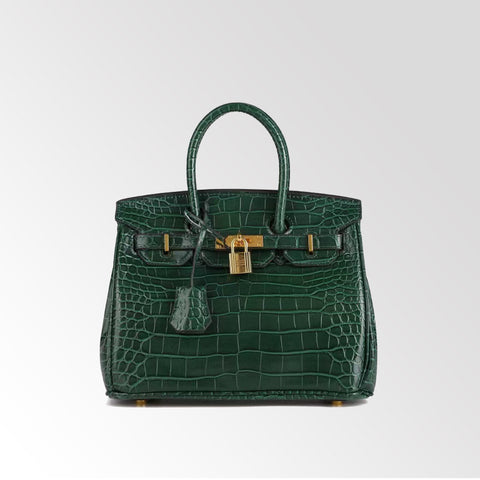 Walesli Handmade Nile crocodile leather bag Color can be customized